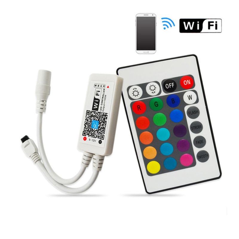 Magic home led-stripcontroller  dc5v 12v 24v bluetooth draadloze wifi-controller, rgb/rgbw ir rf voor 5050 ws2811 ws2812b pixels