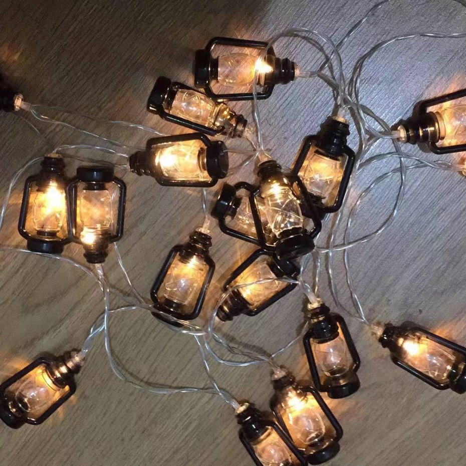 3M 20leds Battery Power Coleman lantern LED String Lights Warm light Lamps Decoration for Room Party marqueeing Larterns