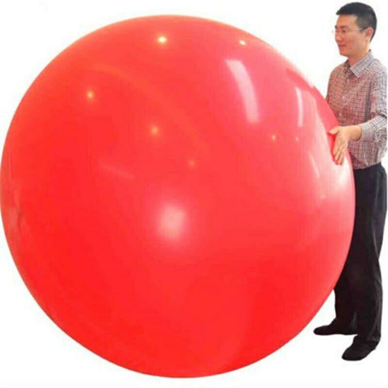 Ballon à oeufs humain géant en Latex de 72 pouces rond pour jeu amusant