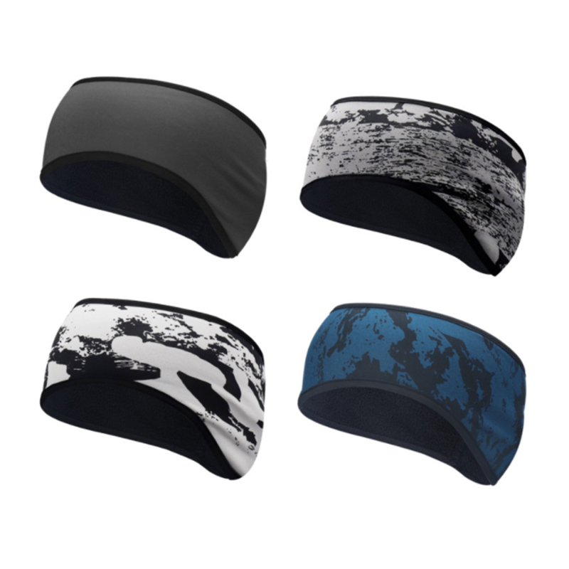 1pc winter sweatband ear warmers for women and girls, fleece ear covers, hair bands for running, cycling, skiing, outdoor sports, yoga, headscarf