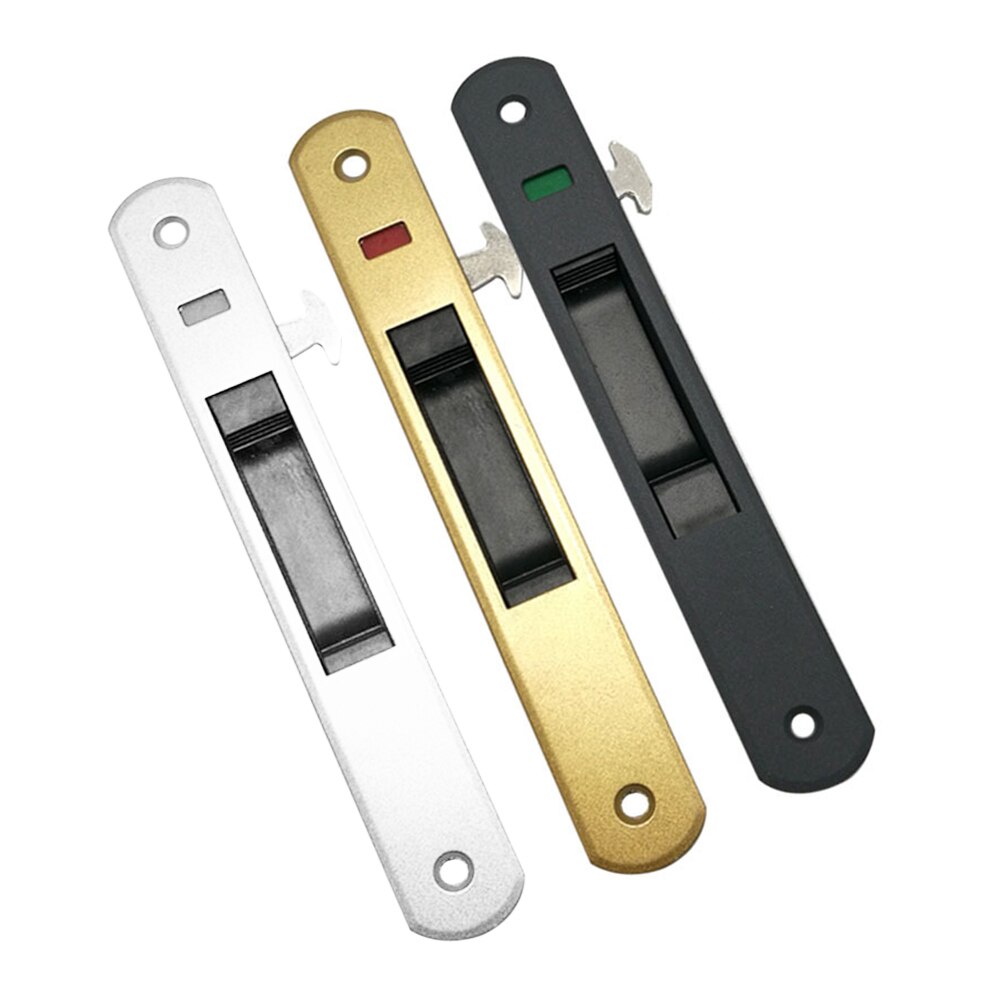 1 Pcs Sliding Glass Door Window Handle Lock Hook Style Flush Mount Zinc Alloy MU8669