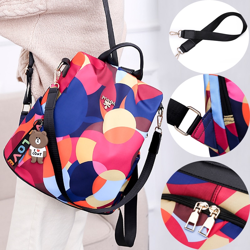 Sommer Multifunktionale Anti-diebstahl Rucksäcke Oxford Tuch Schulter Taschen für Jugendliche Mädchen Große Kapazität Reise Schule Tasche