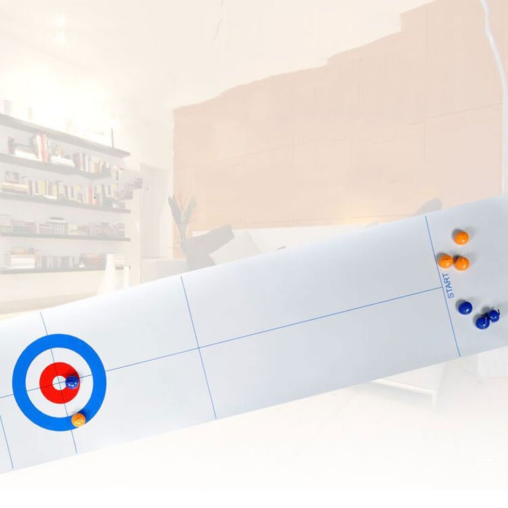 Tafel Mini Curling Bal Plastic Bal Kinderen Educatief Speelgoed Interactieve Spelletjes Volwassen Decompressie Speelgoed