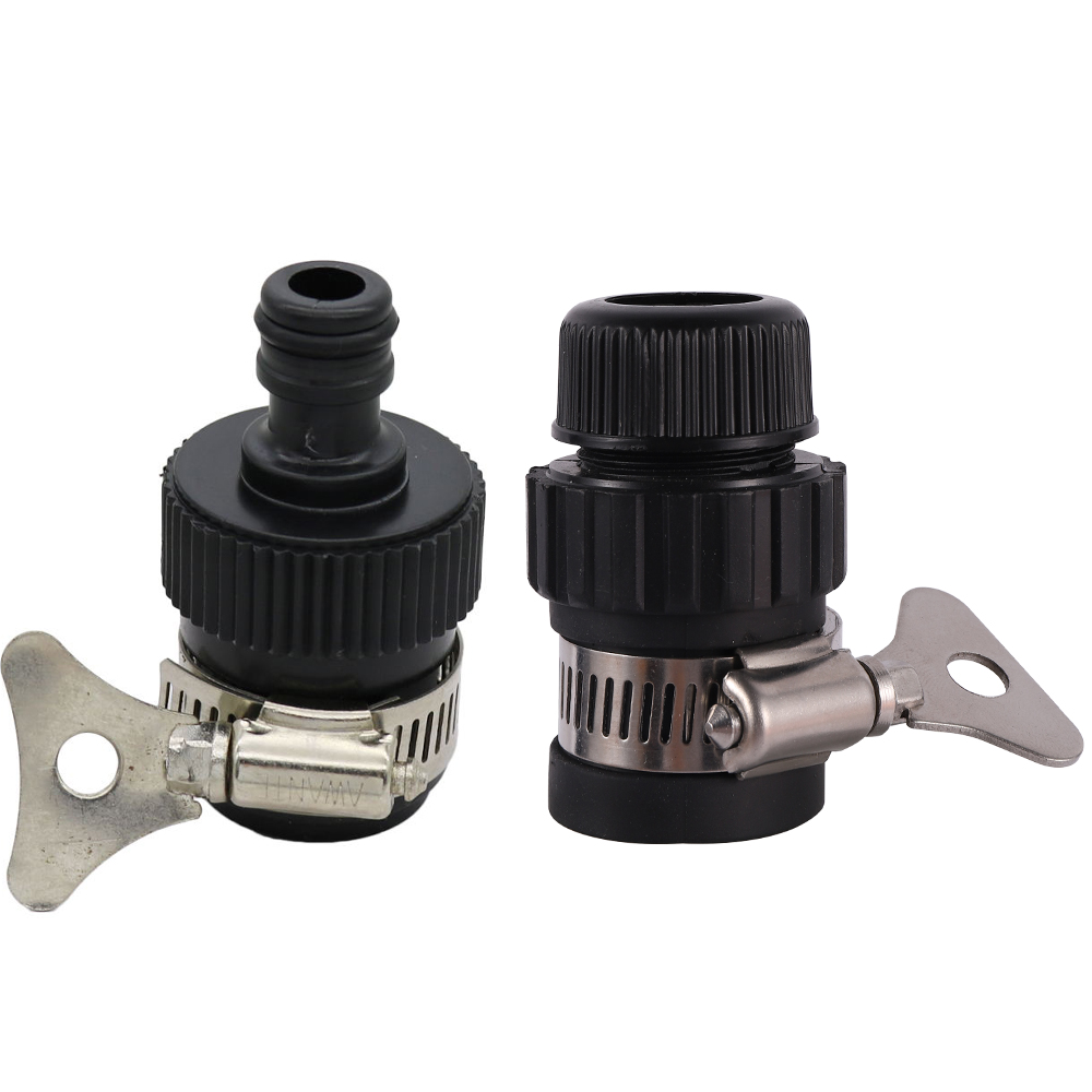 Universal vattenkran slangkoppling, snabbkoppling kranadapter för biltvätt trädgård bevattning trädgårdsslang