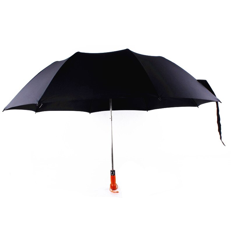 EasyZreal Nuovo Grandi Ombrelloni Uomini Automatico Ombrello Antivento Pioggia 2 Pieghevole Di Legno Lungo Manico Pesca Maschio parasole per Il Regalo Uomo
