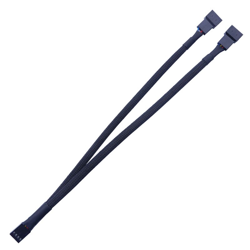 1PC 4 Pin PWM Splitter Cable 4Pin PWM Female To 3/4 Pin PWM Adapter Cable for Computer CPU Case Fan Adapter Power Cable