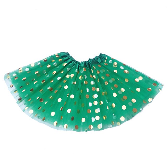 Babymeisjes tutu rokje kinderen peuter stippen blauwe tutu: Groente