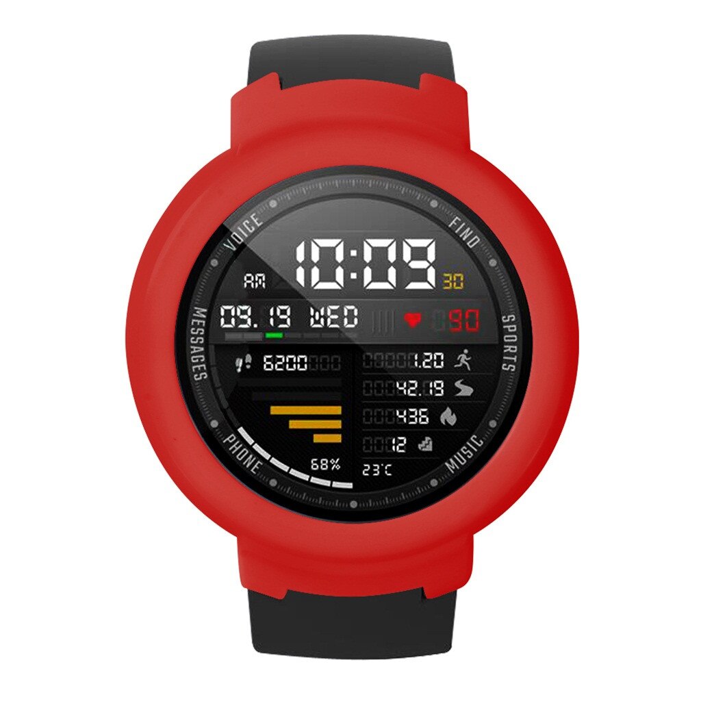 Funda protectora para reloj Huami Amazfit Verge Youth, funda de protección completa para PC, Protector de pantalla, cubierta de parachoques