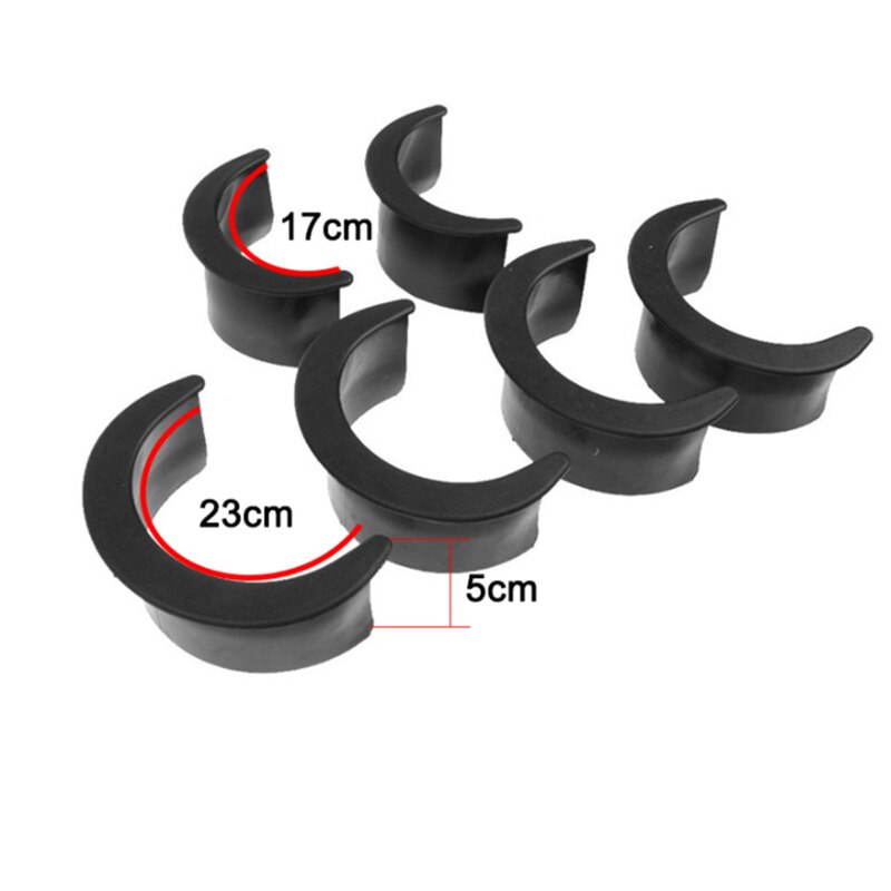 6 uds mesa de billar bolsillo Liners 4 goma billar 4 esquina y 2 lado goma billar accesorios de repuesto