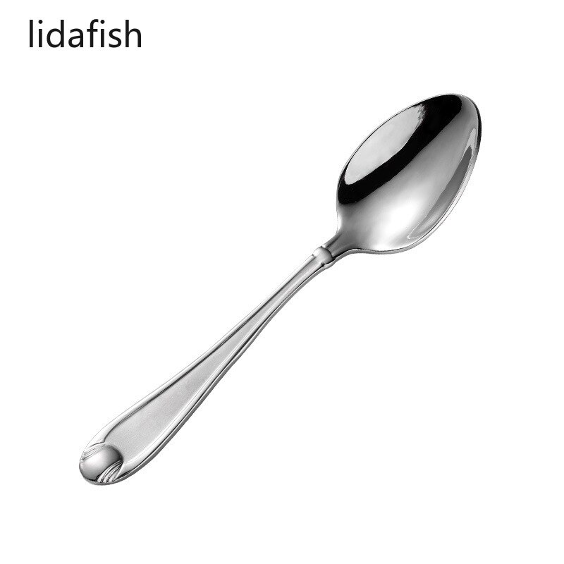 Lidafish-vajilla nórdica de acero inoxidable, cuchillo, tenedor, cuchara, mesa de cocina, accesorios de cocina, 1 Uds.
