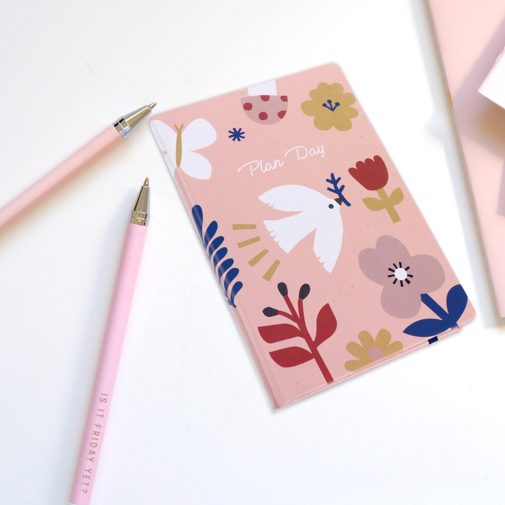 1 Pc A5 Schedule Book Practical Weekly Planner Paper Notebook