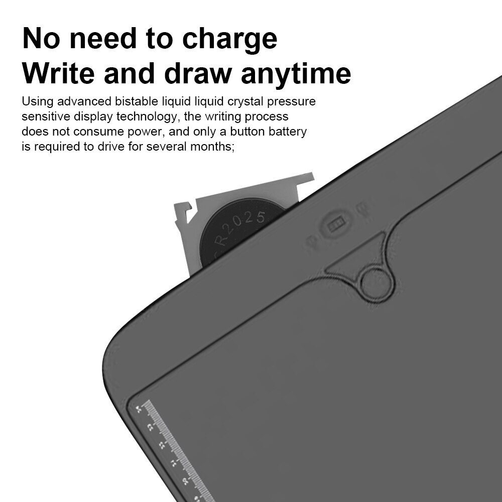 LDLUTBR 12 Inch Split Screen LCD Handwriting Tablet Digital Drawing Board Electronic Writing Doodle Scribbler Wrting tablets