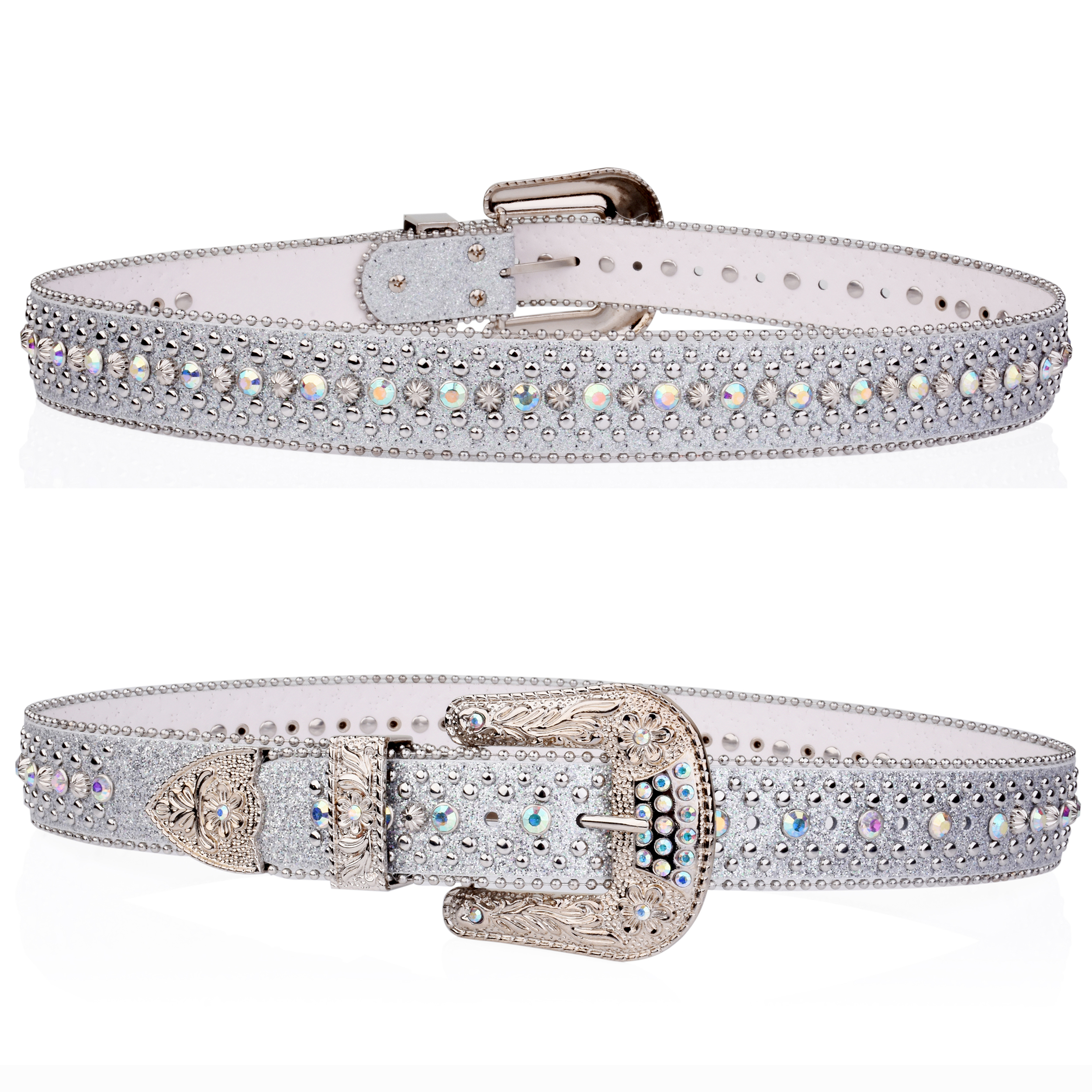 Ceinture Punk rock pour femmes, strass de luxe, bouton brillant, décorée en PU, Y2K, rétro, pour jeans pour hommes