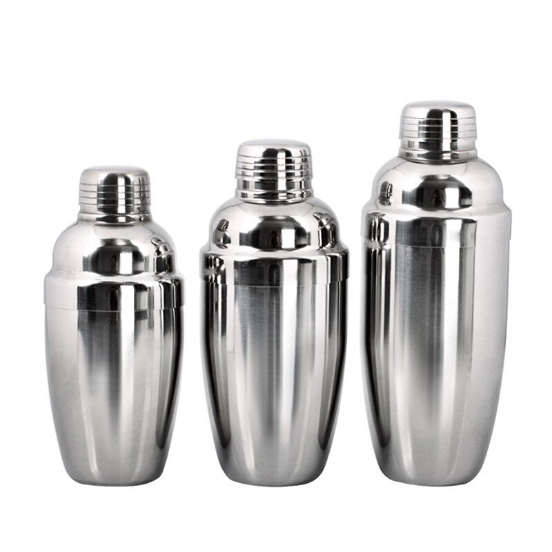 Rustfritt stål cocktail shaker vann øl flaske vinholder blandebatteri beholder barware drinkware fest hjemme bar tilbehør verktøy