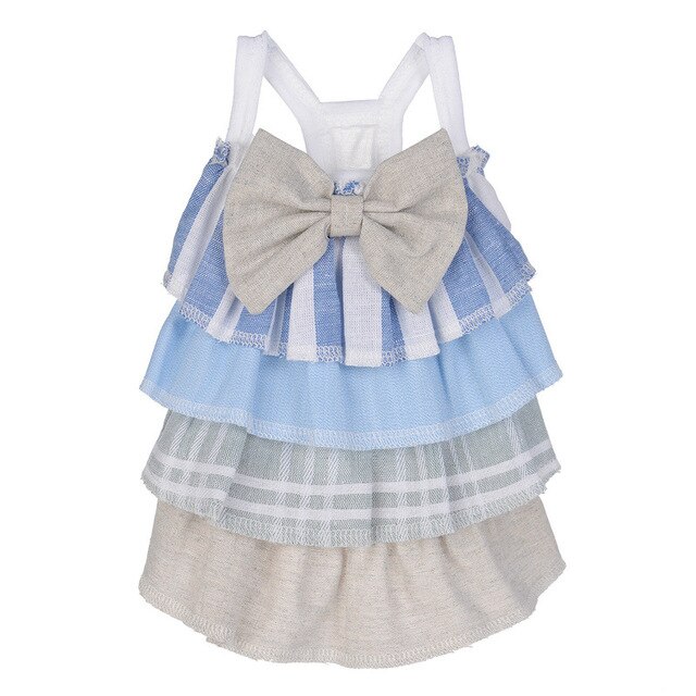 H91 Cute Spring Summer Dog Dress Clothes Puppy Dog Cats Princess Cake Skirt Dresses For Small Dogs product supplies: 1 / S