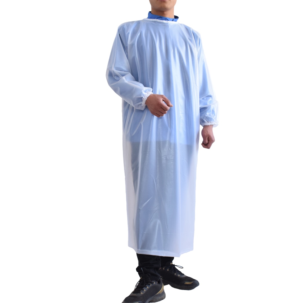 Delantal impermeable y a prueba de aceite, resistente al desgaste, fábrica química, matadero, acuático