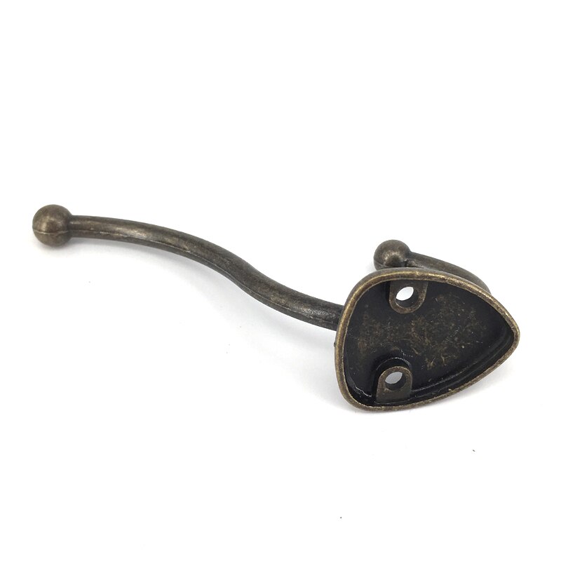 5 stk 116 mmx 75mm vintage tøj kroge retro bronze tøj væg dør bøjle store kroge