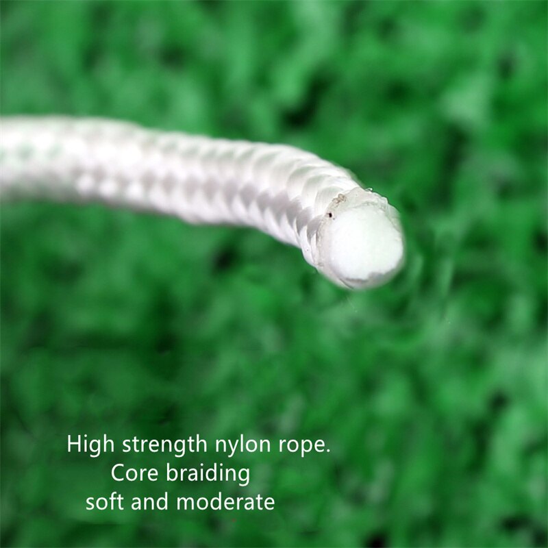 Nylon Braided Decorative Rope Polyester Binding Rope Flagpole Cord Clothes Greenhouse String Polypropylene Solid Truck Cord