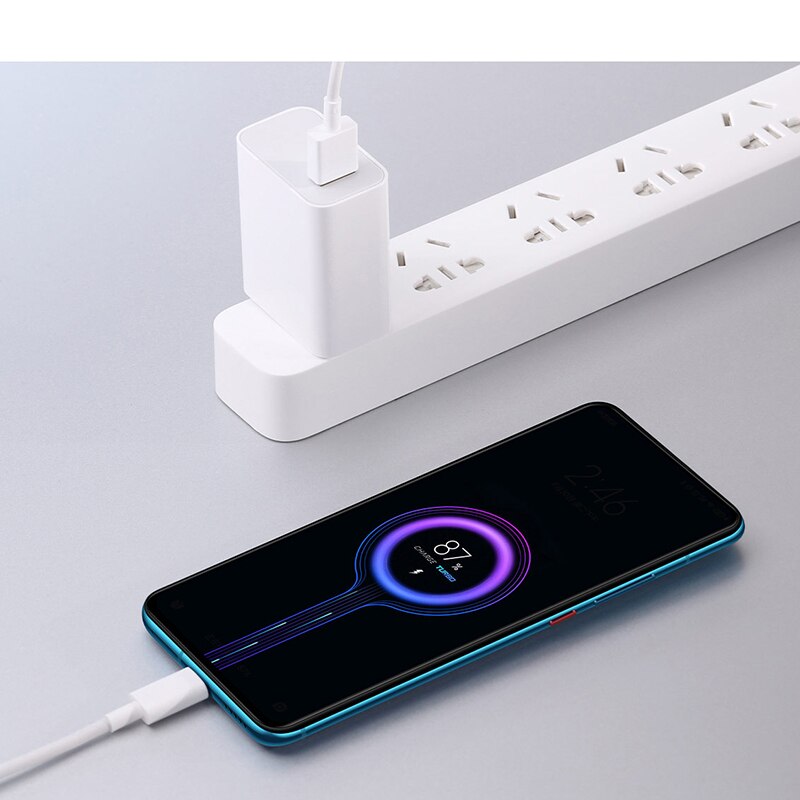 Original xiaomi 33w carregador rápido kit completo tipo-c cabo para mi 10 9 10t lite poco x3 nfc redmi k40 nota 9 10 pro