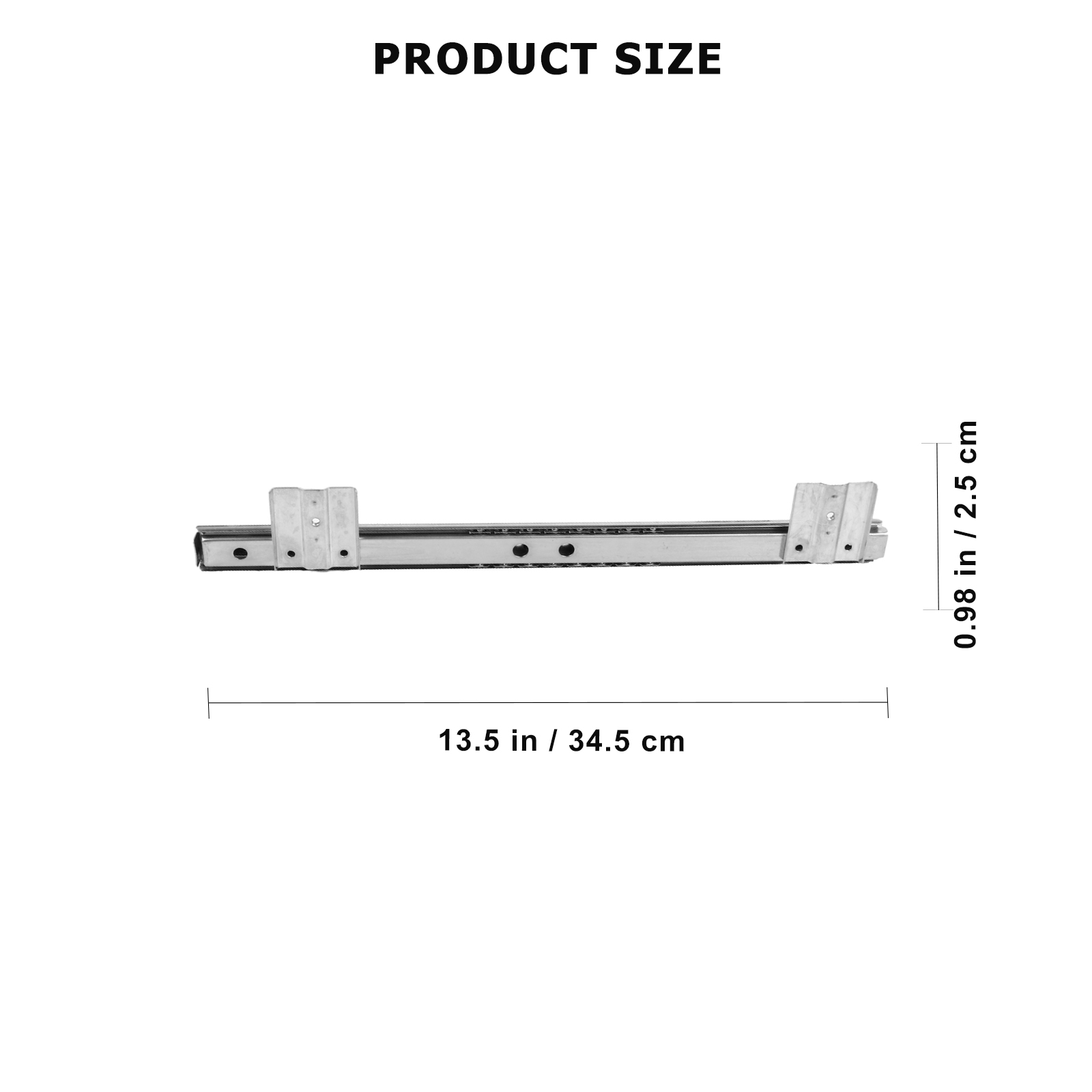 Cajones de bandeja para teclado de escritorio de montaje superior para guía, deslizamiento de acero, rodamientos pequeños, riel laminado en frío para oficina