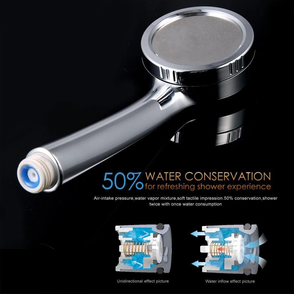 Filter Shower Head High Pressure Rain Shower Head JOMOO Round Water Saving Shower Filter Bathroom Rainfall Water Spray Nozzle