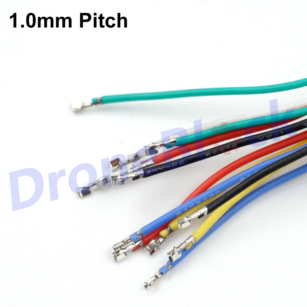 24 Stück/viel 6 Farben vorgekrimpte Kabel 10 cm SPRacing F3 Pixhawk apm Omnibus CC3D Kamera VTX Telemetrie OSD Siliziumdraht