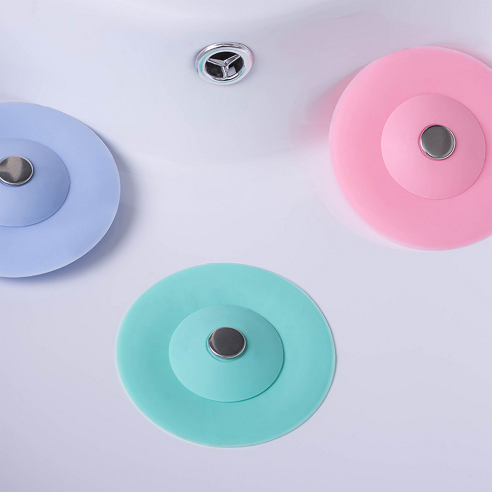 Colador de silicona para fregadero, filtro de desagüe de fregadero, Colector de residuos, accesorios de cocina y baño, coladores, 1 Uds.,