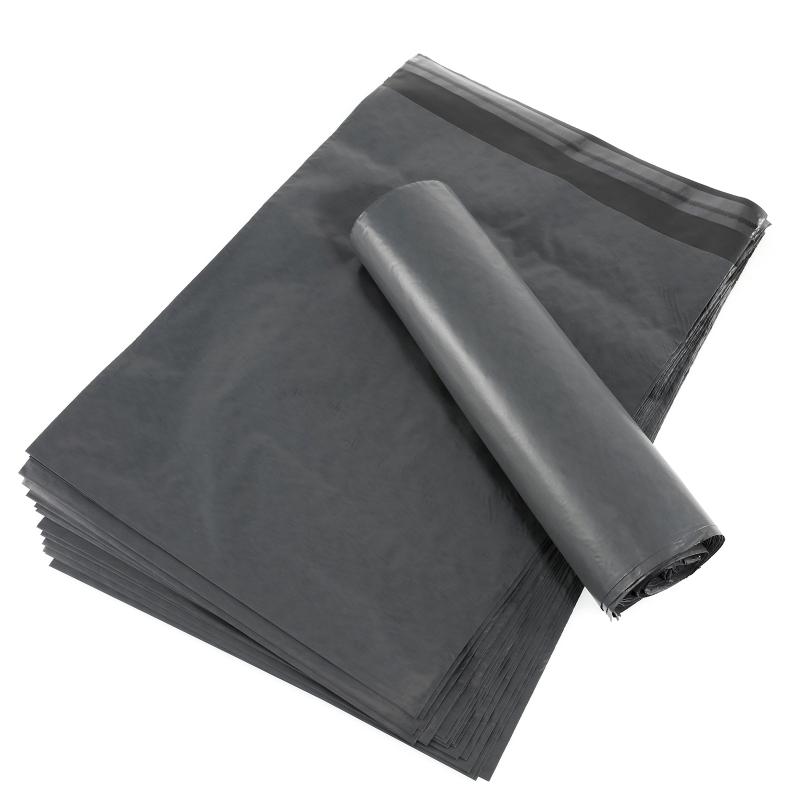 100pcs/lot Black Envelope Storage Bags Plastic Courier Bag Waterproof Self Adhesive Seal Pouch Mailing Bags