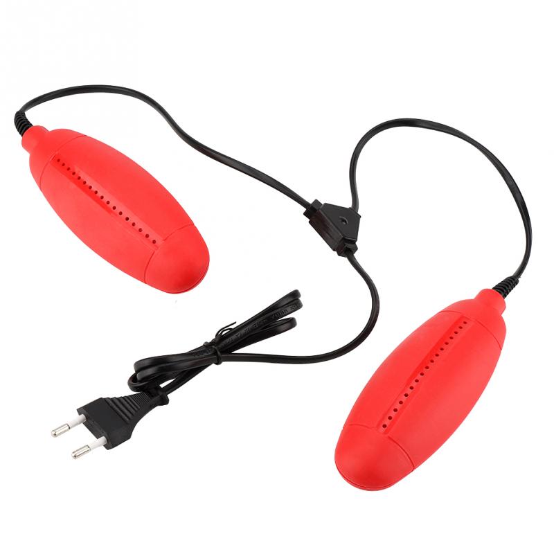220V EU Plug Lady Electric Shoe Boot Dryer Warmer Deodorant Device Foot Protector Deodorant Dehumidify Device Shoes Drier Heater
