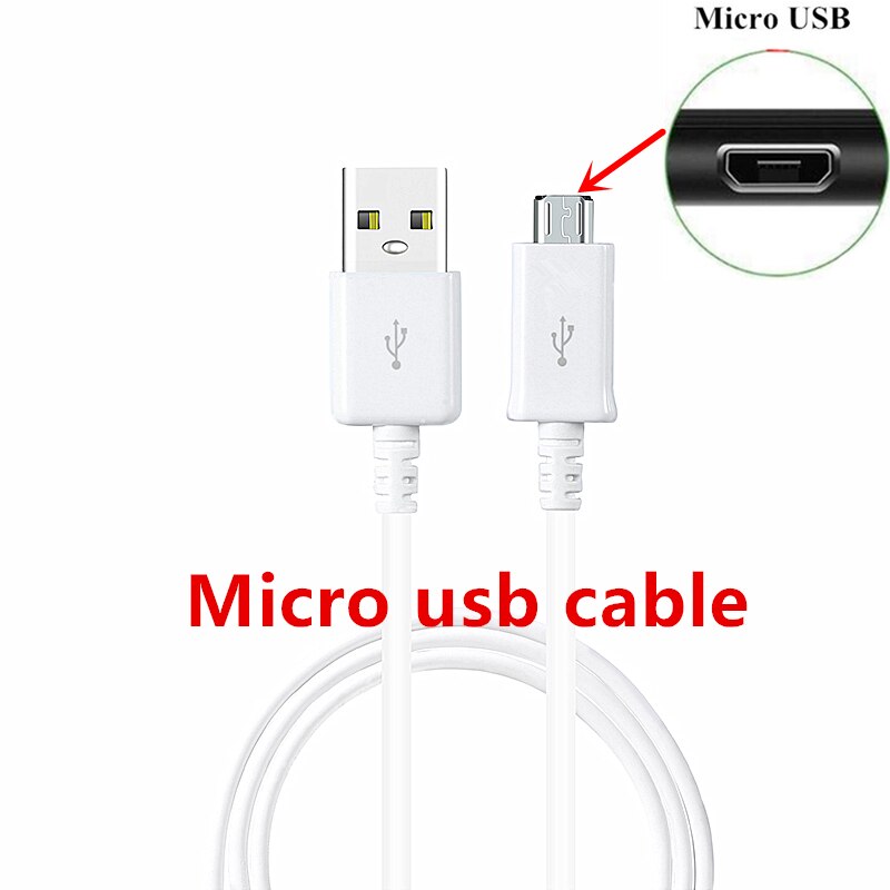 Schnellladegerät für samsung  a52 a21s s21 a12 a8 a7 j6 j7 neo, honor 9 lite 8x 9x android-handys (micro-usb-kabel).: Nur micro-usb-kabel