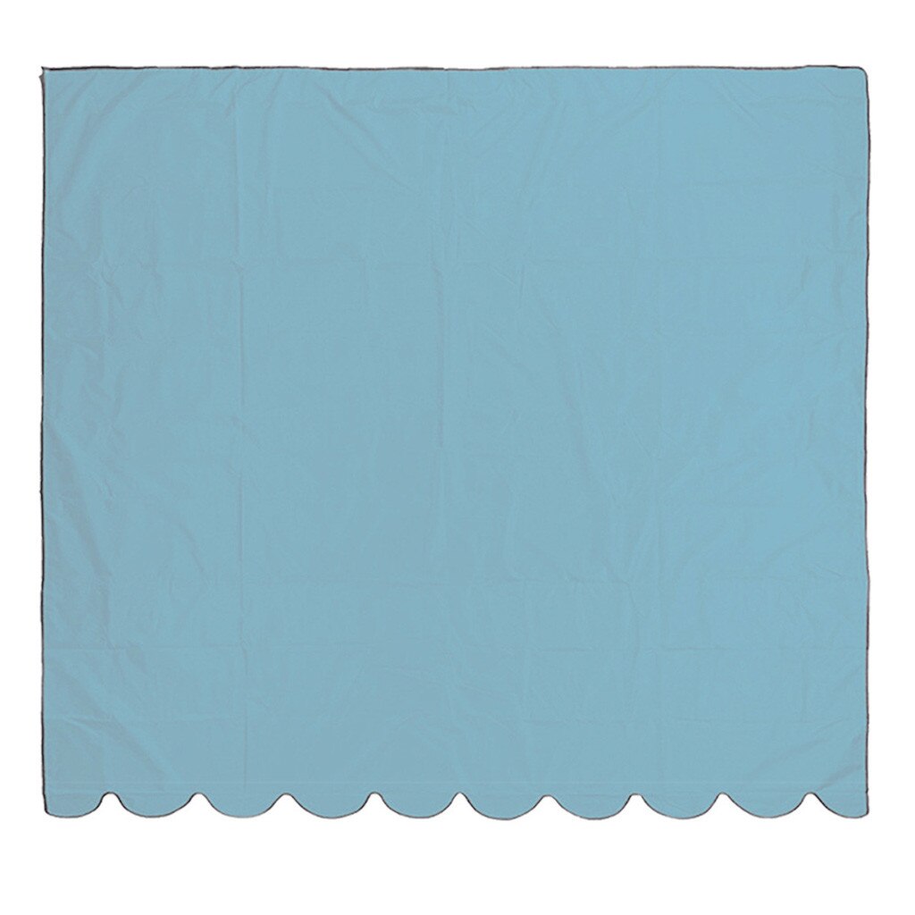 Waterdicht Luifel Zonnescherm Zonnescherm Zeil Voor Outdoor Tuin Strand Camping Patio Zwembad Zon Luifel Tent Zon Onderdak Schaduw Doek # J: BU