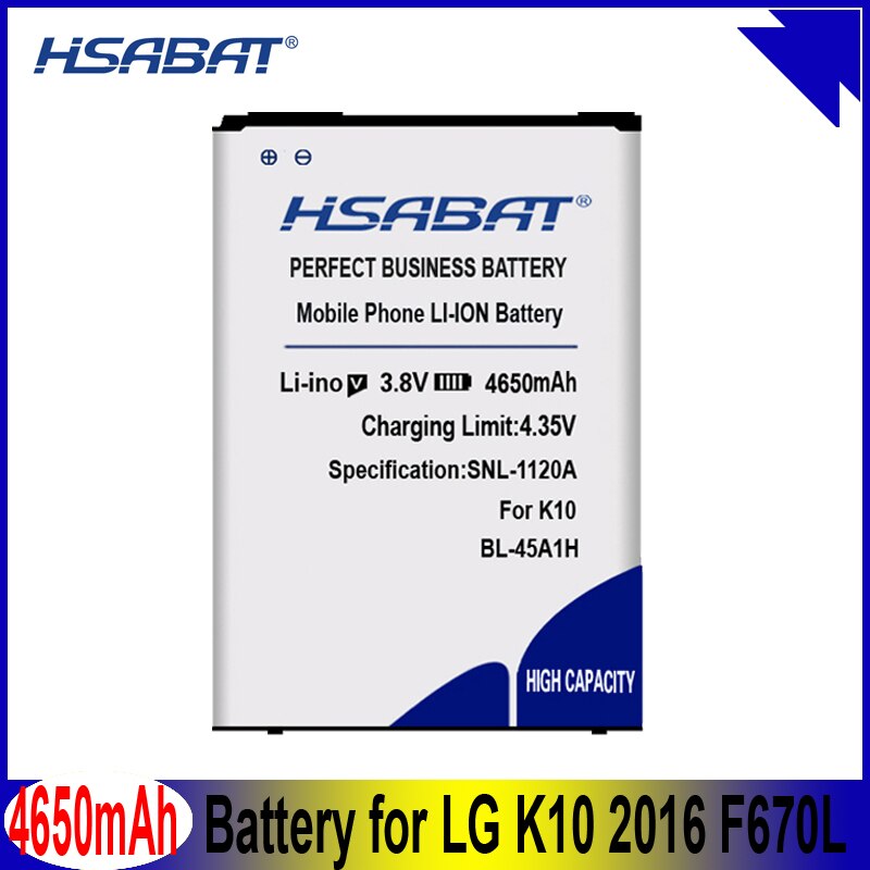 HSABAT Replacement Battery BL-45A1H BL-46G1F for LG K10 K420N K425 K430H K20 Plus