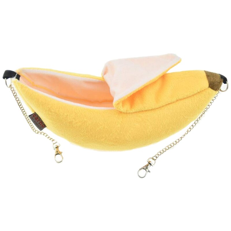 Kæledyr banan seng hamster seng hus hængekøje lille dyr seng hus bur rede hamster tilbehør