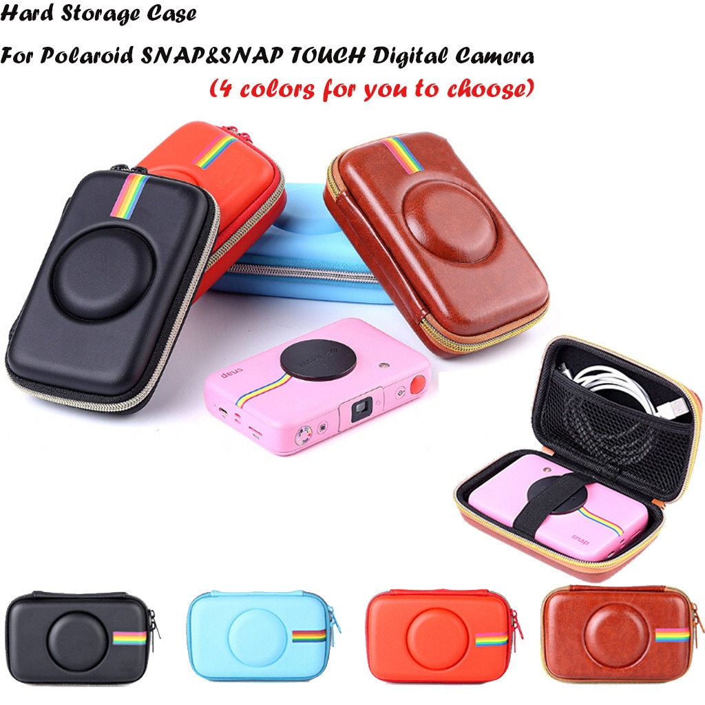 Hiperdeal Eva Hard Storage Case Beschermhoes Cover Pouch Compatibel Voor Polaroid Snap & Snap Touch Digitale Camera 19Feb18