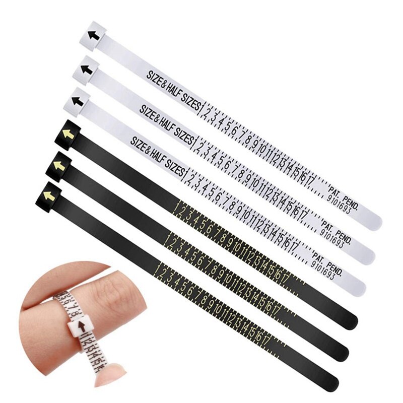 Multisizer Ring Sizing Tools Gauge UK Size A-Z US Sizes Ring Measurement Ring Sizer Rule Tools Jewelry Accessory Measurer