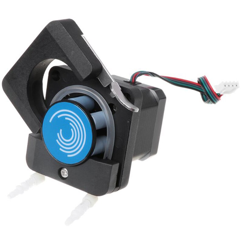 Peristaltisk pumpe med 42 trinmotordosering slangepumpe lille gennemstrømning 0-160ml/ min