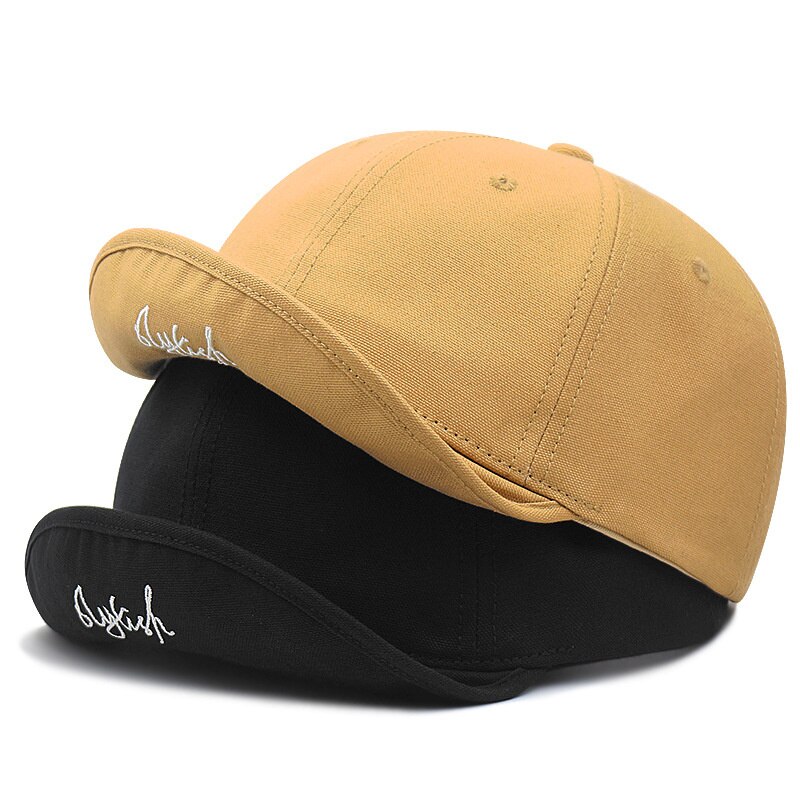 Upturn Brim Soft Cotton Riding Cap Women Sun Caps Big Head Men Oversize Large Baseball Hats 56-60cm 60-65cm