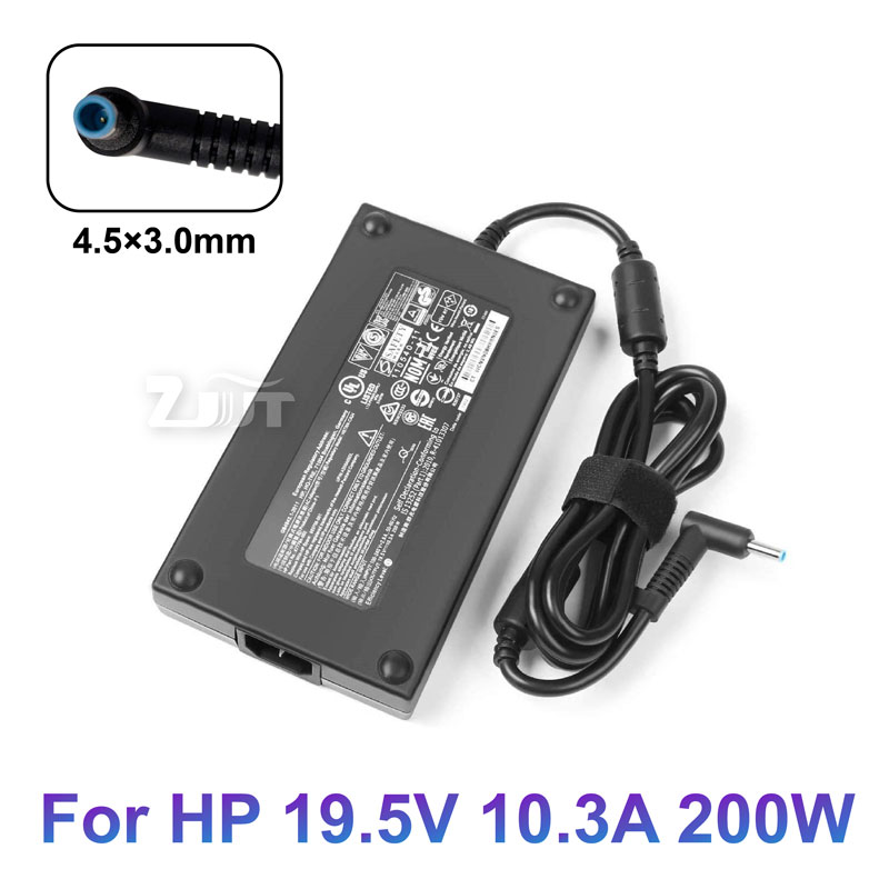 19.5V 10.3A 200W 4.5*3.0mm AC Power Adapter Laptop Charger For HP ZBook 17 G5 G3 OMEN 15 17 TPN-CA03 TPN-DA10 ADP-200HB B