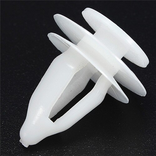 10X Clip de panneau de garniture de moulure de porte intérieure blanche pour citroën Saxo Xsara Berlingo
