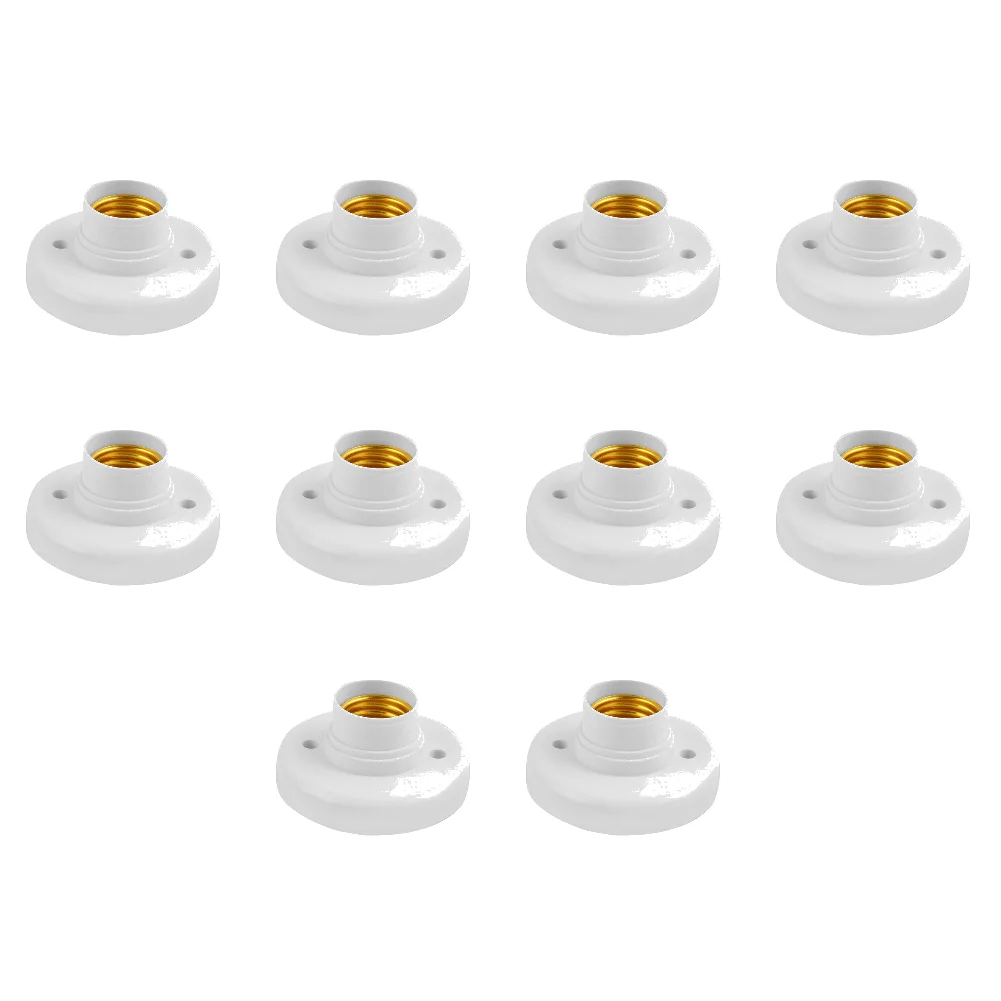 E27 Lampen fassung Schraub verschluss weiß Decken leuchte multifunktion Ale Lampe Lampen befestigungs sockel Ständer Glühbirnen Halfter: Grün