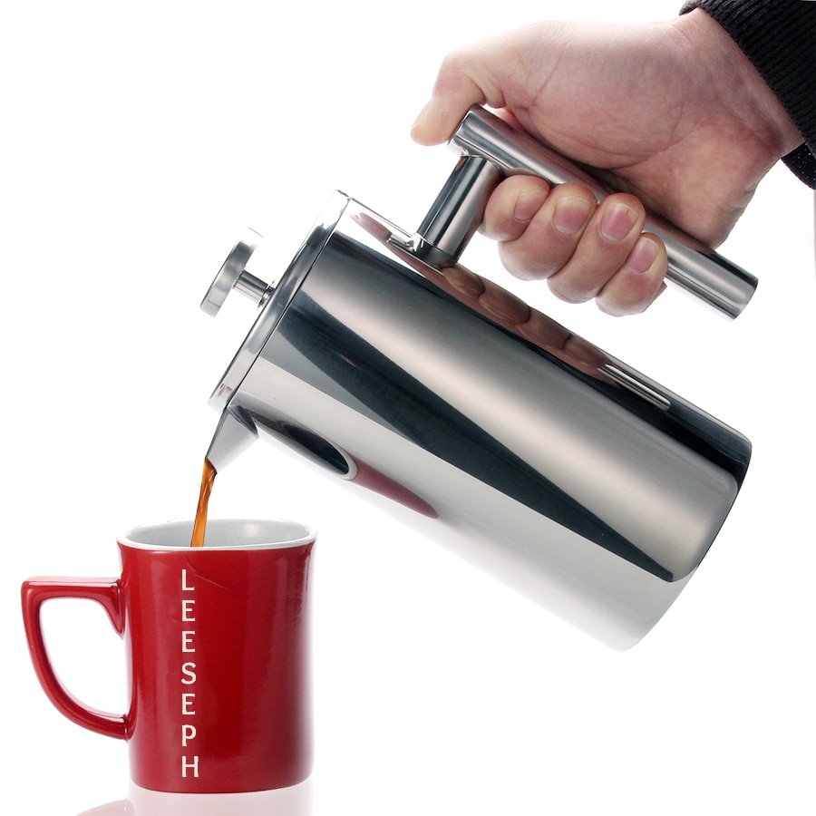 French Press Coffee Maker Perfect for Morning Coffee (34 oz), Heat Resistant , portable coffee maker