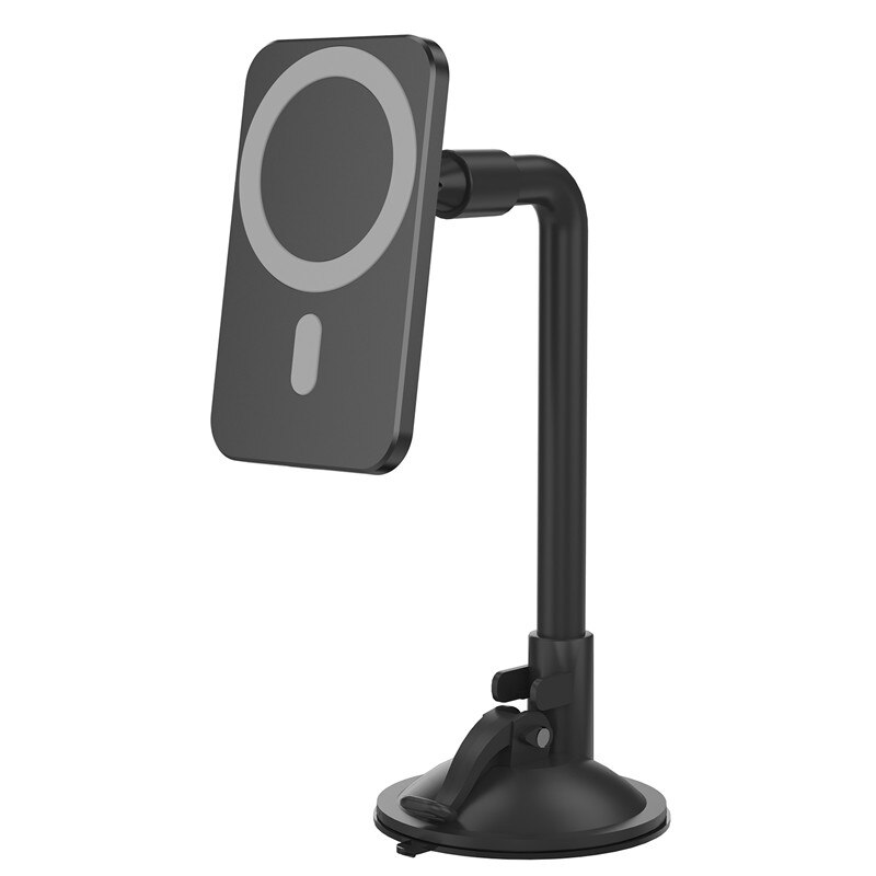 15W De Telefoon Mobiele Draadloze Oplader Houders Voor Telefoon Desktop Adsorptie Stand Smartphones Oplader Draadloze Voor Iphone 12 Pro: Black