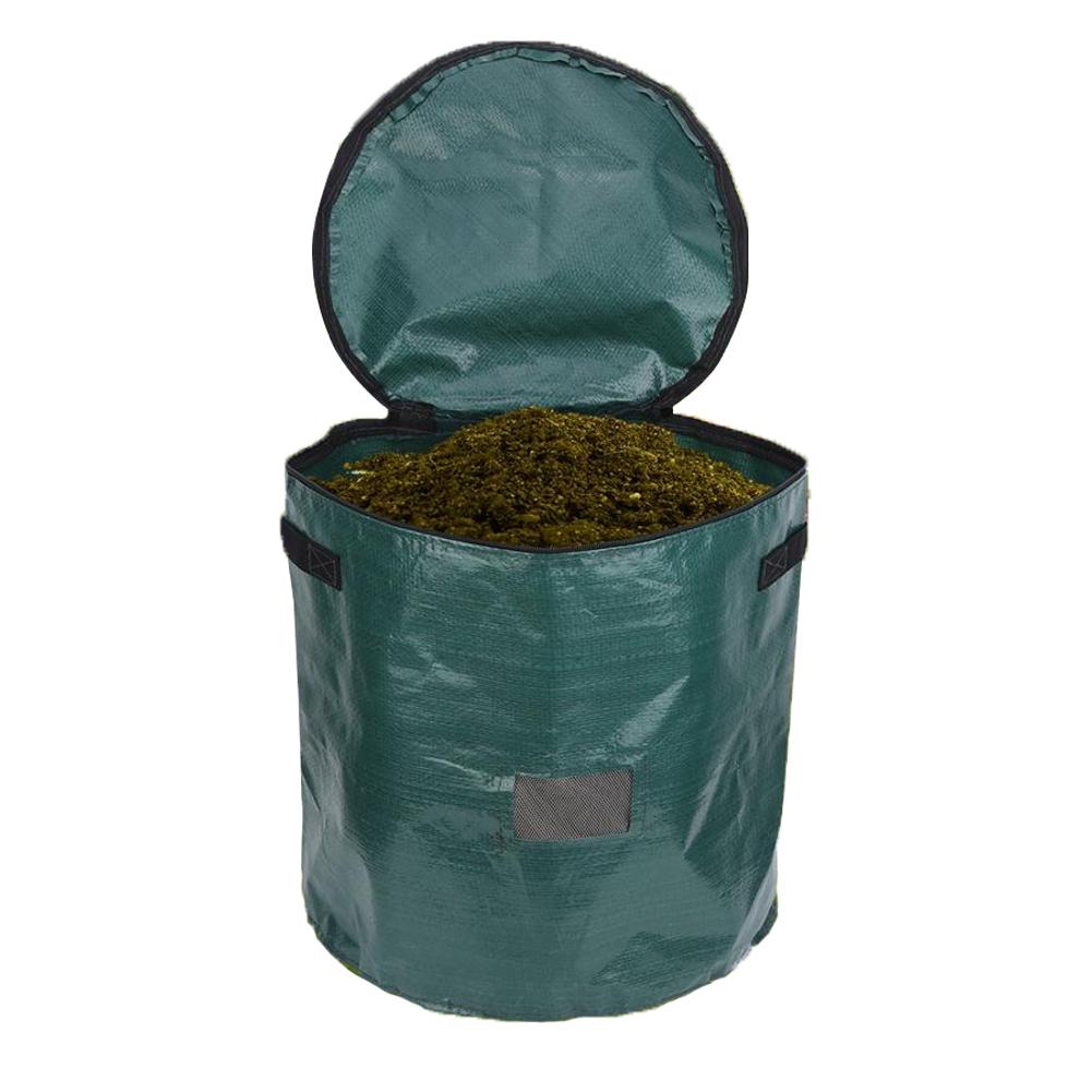 30L PE Earthworm Manure Bag Horticultural Compost Bag Earthworm Nutrient Soil Culture Bag For Tea Fruit Vegetable Growth