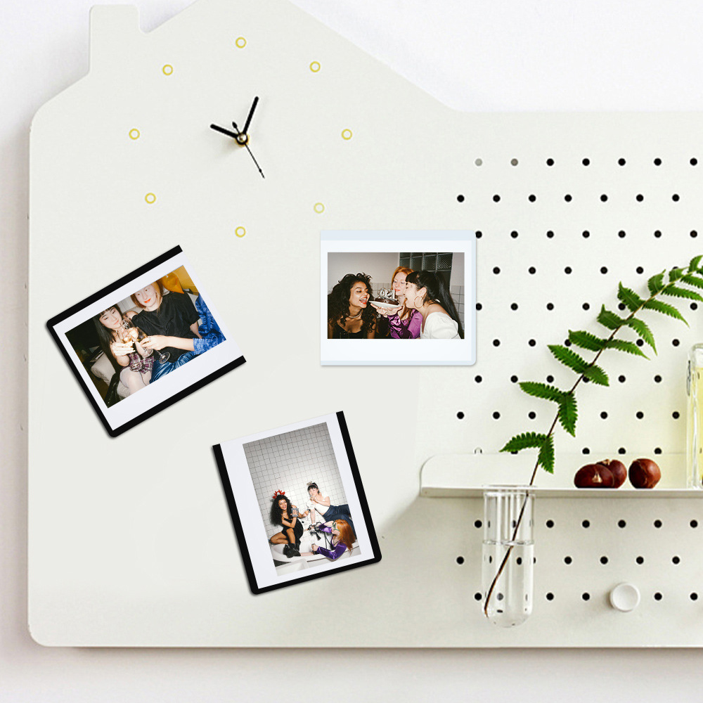 5 STKS Instant Brede Camera Fotolijst Koelkastmagneet voor Fujifilm Instax BREED 300 400 210 Brede Printer Houder Koelkast sticker