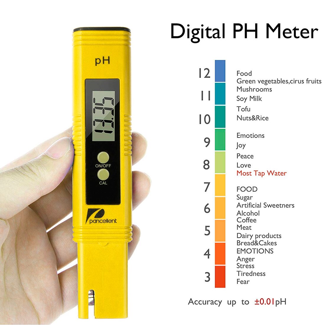 PC101 PH CL2 Chlorine Tester Water Tester Portable Home Swimming Pool Spa Aquarium PH Meter Monitor Checker Tools