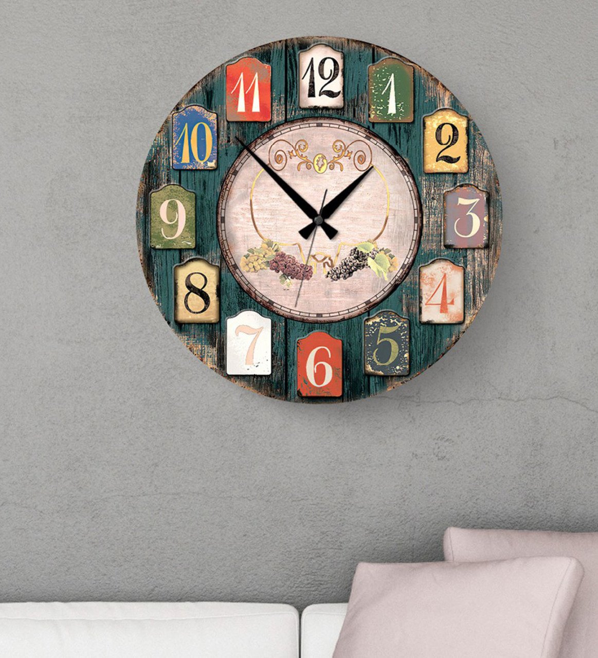 BK Home Digital 45cm Mdf Wall Clock – Vicedeal