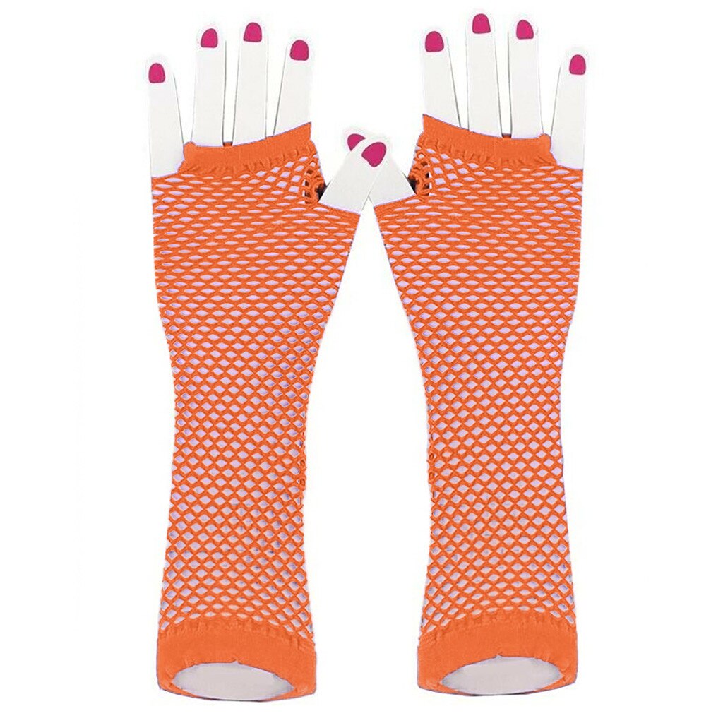Käsineet kesä naisten pitkät verkkosukat kynsikkäät juhlakäsineet guantes luvas 8 w 1