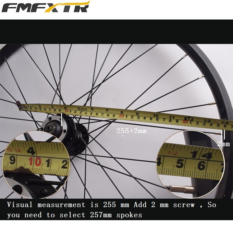 MTB Straße Fahrrad Speichen Elektrische fahrrad sprach 14g 178mm-266mm Edelstahl Speichen und Kappe fahrrad Zubehör