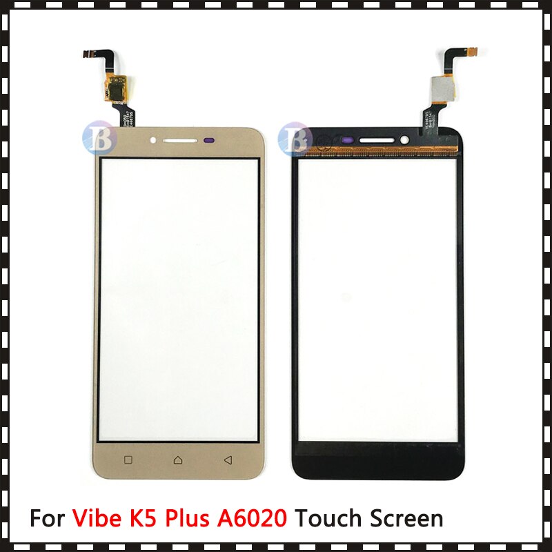 5.0" For Lenovo Vibe K5 Plus A6020 A6020a40 A6020a46 K5 Touch Screen Digitizer Sensor Outer Glass Lens Panel