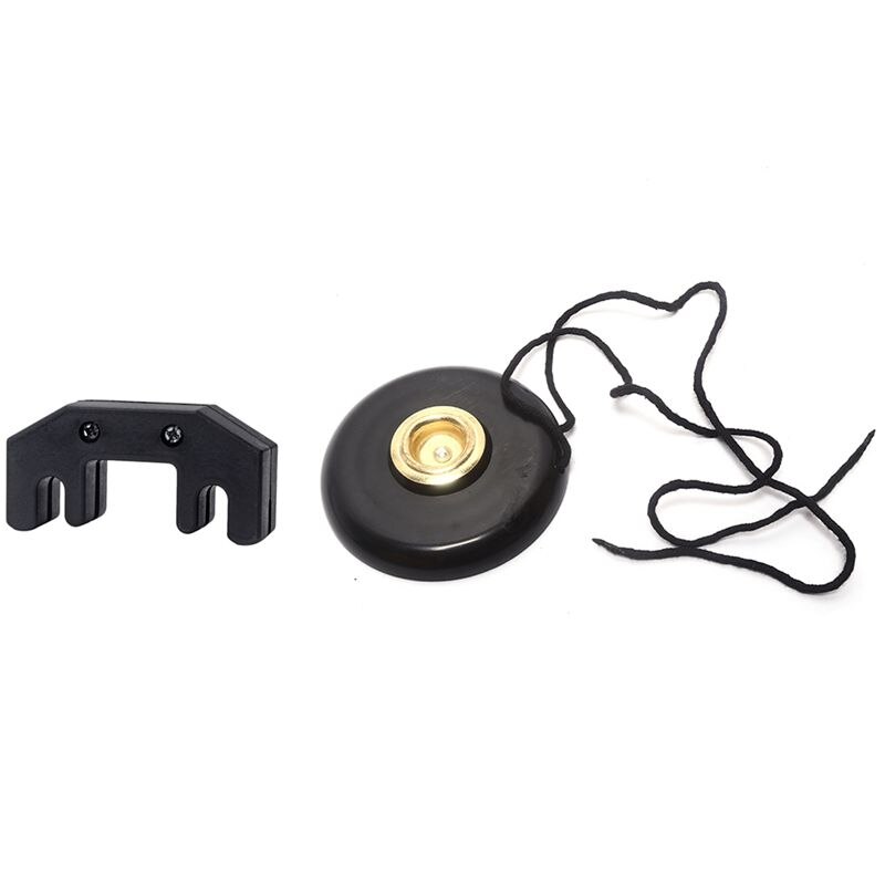 Rubber Coated Heavy Metal Practice Mute for Cello & Viola Black & Cello End Non-Slip Mat Stopper Holder: Default Title